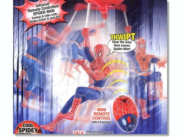 Swinging Spider-Man with Infrared Remote Control | HLJ.com