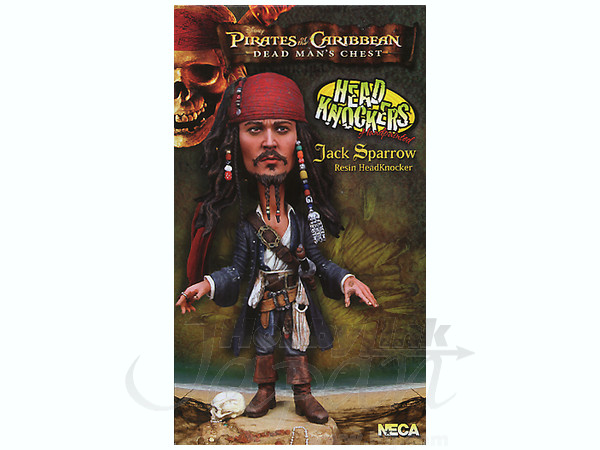 Jack Sparrow Resin Head Knocker