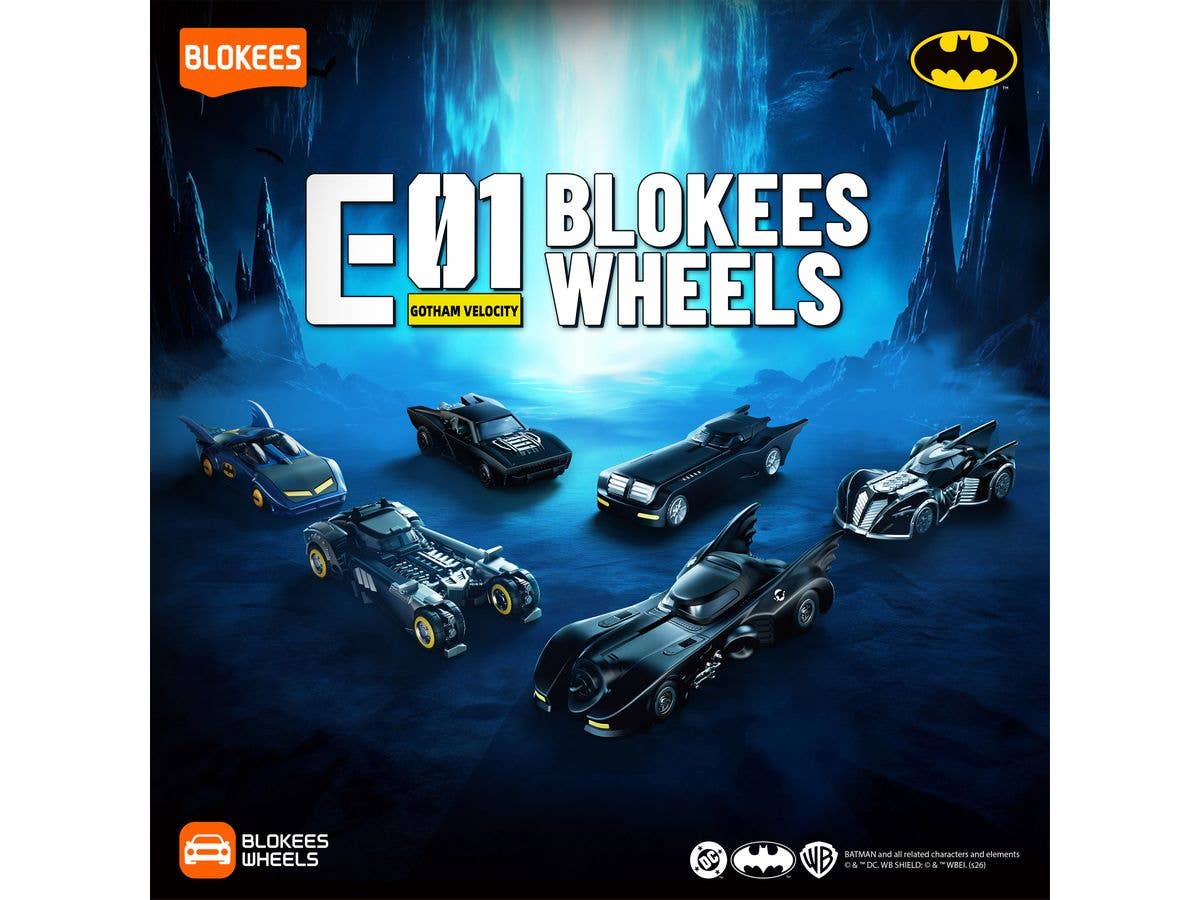 Blokees Wheels Batman E01 Gotham Velocity 75680 1Box 6pcs