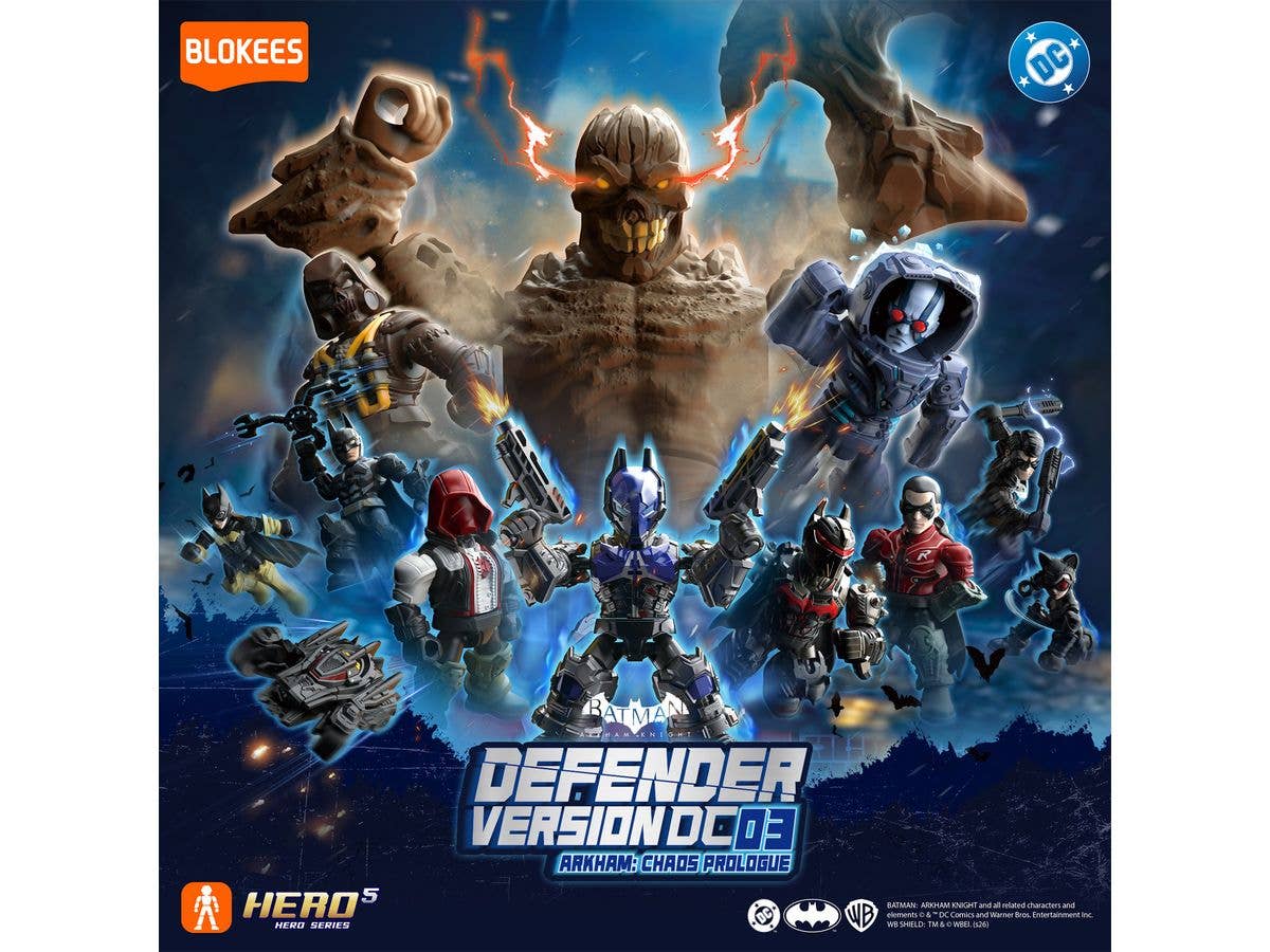 Blokees DC Defender Version 03-ARKHAM: CHAOS PROLOGUE 1Box 12pcs