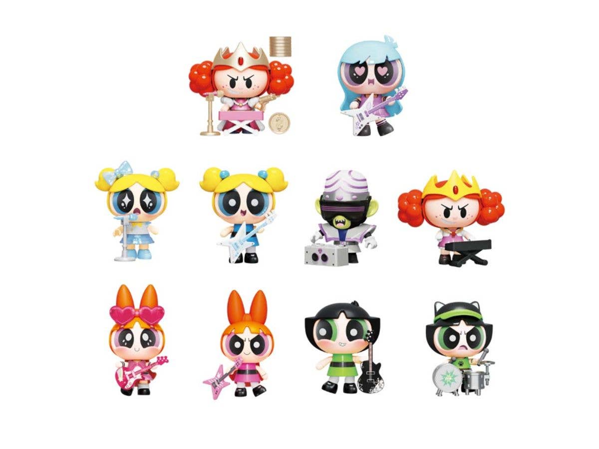 Blokees The Powerpuff Girls - Mokoo series 01- Cute Beats 1Box 9pcs