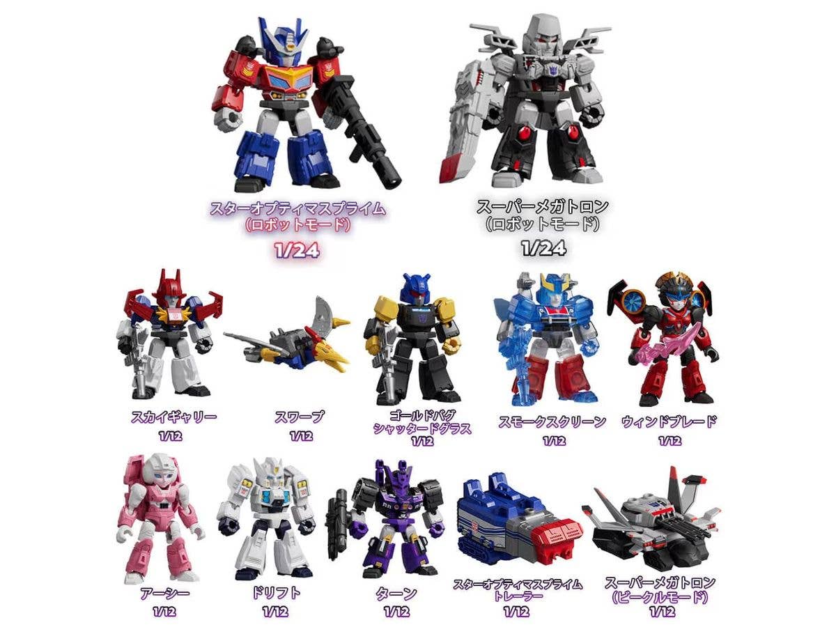Blokees Transformers Defender Version 08 Battle Stars 1Box 12pcs