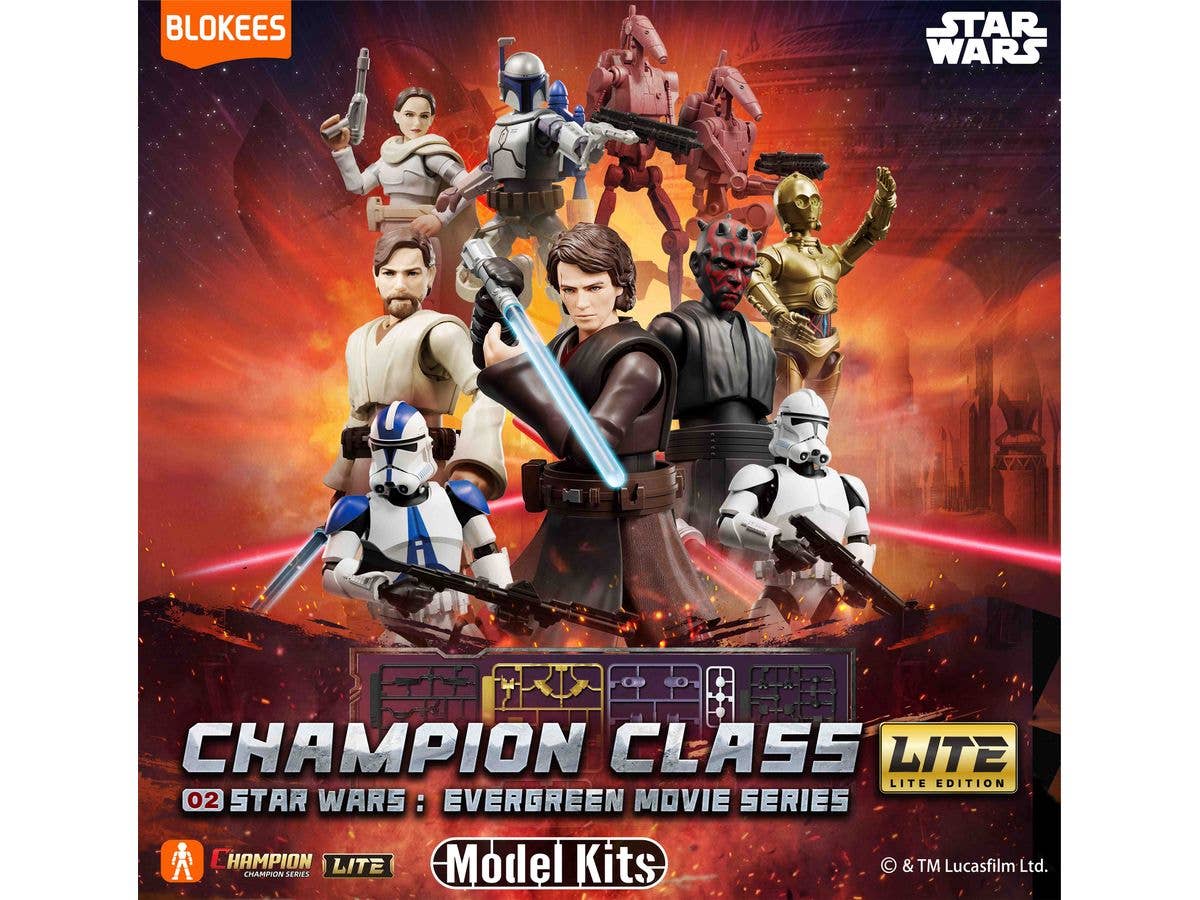 Blokees Star Wars: Evergreen Movie Series CC LITE Series 02 1Box 9pcs