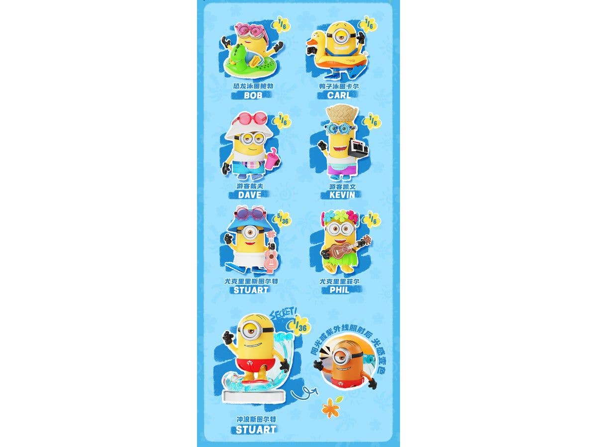 Minions Mokoo Series 02 Summer Bello: 1Box (6pcs)