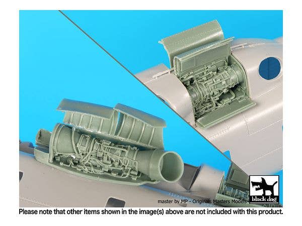 MH-53E Sea Dragon Engines (for Italeri)