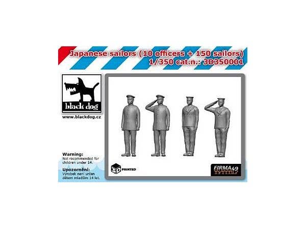 Japanese sailors 10 officers -150 sailors