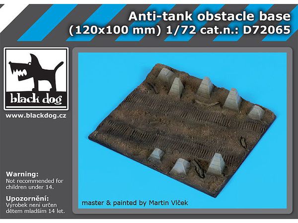 Antitank obstacle base