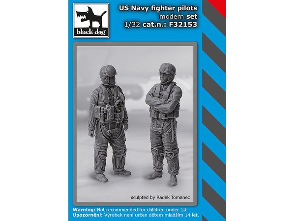 US Navy fighter pilots modern set