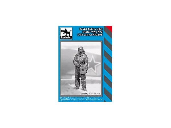 Soviet fighter pilot  winter WW II No.3