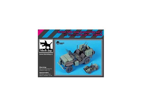 British SAS Jeep accessories set No.1