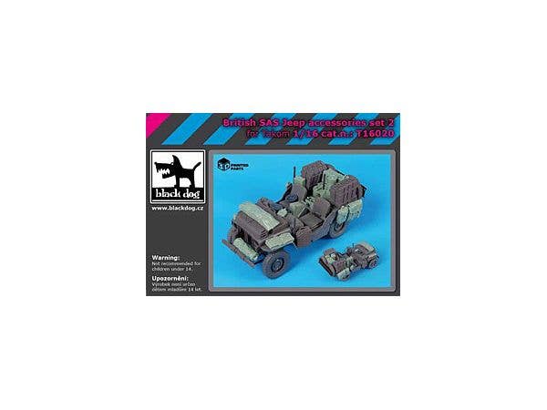 British SAS Jeep accessories set No.2