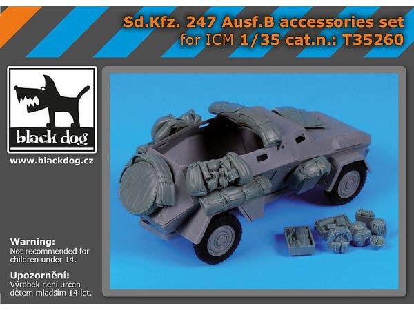 Sd.Kfz 247 Ausf B accessories set