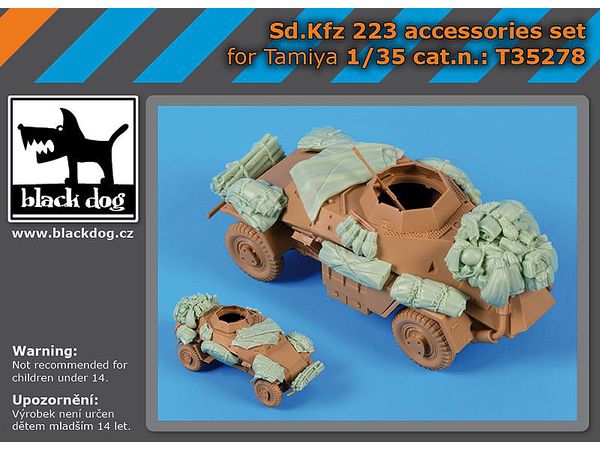 Sd.kfz 223 accessories set