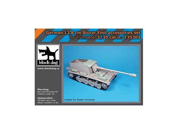 German 12,8 cm Sturer Emil accessories set
