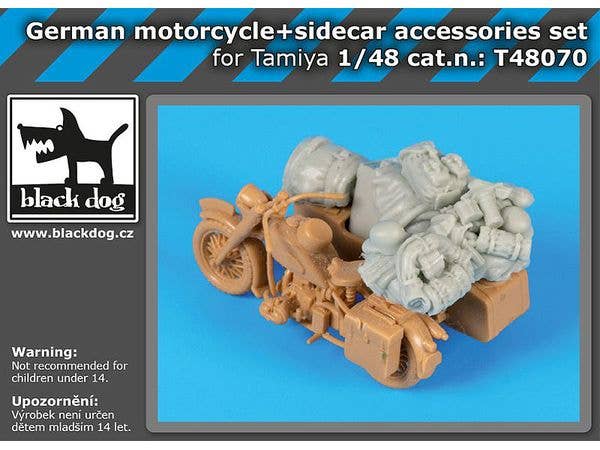 German motorcycle +sidecar