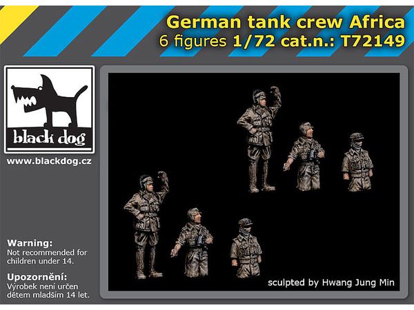 German tank crew Africa