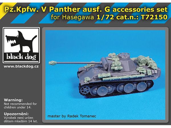 Pz.Kpfw V Panther Ausf G accessories set