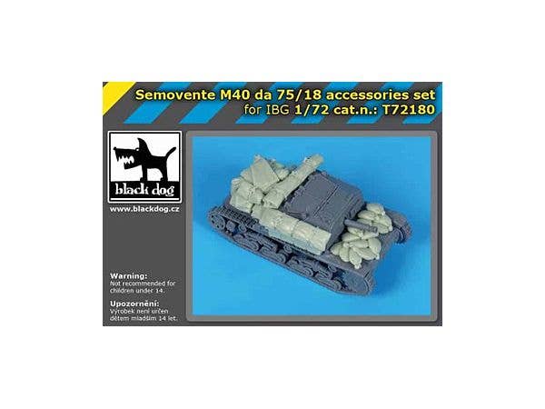 Semovente M40  75/18 accessories set