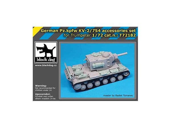 German Pz.Kpfw KV-2 accessories set