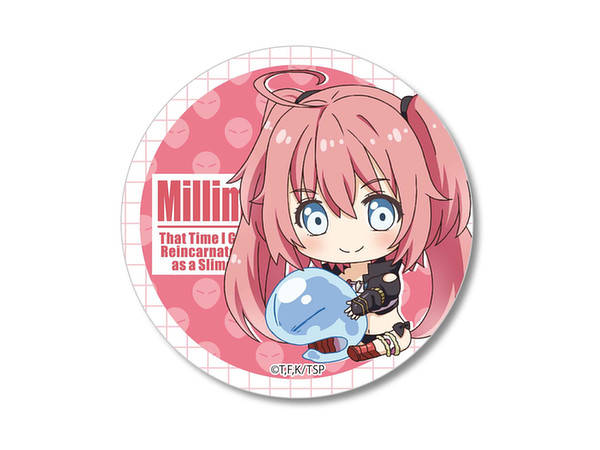 That Time I Got Reincarnated as a Slime Gyugyutto Can Badge: Milim