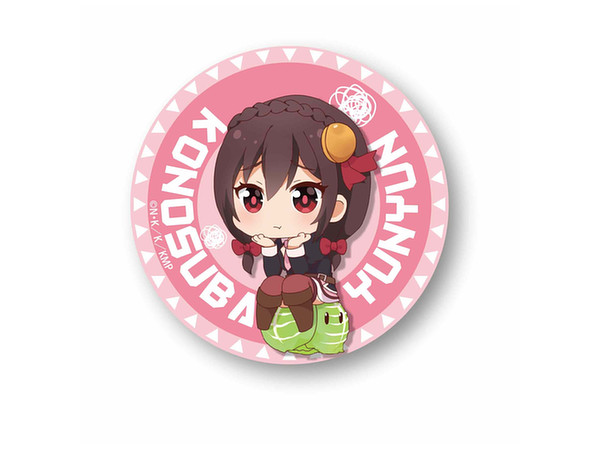 KonoSuba Kurenai Densetsu: Nayamun Can Badge Yunyun