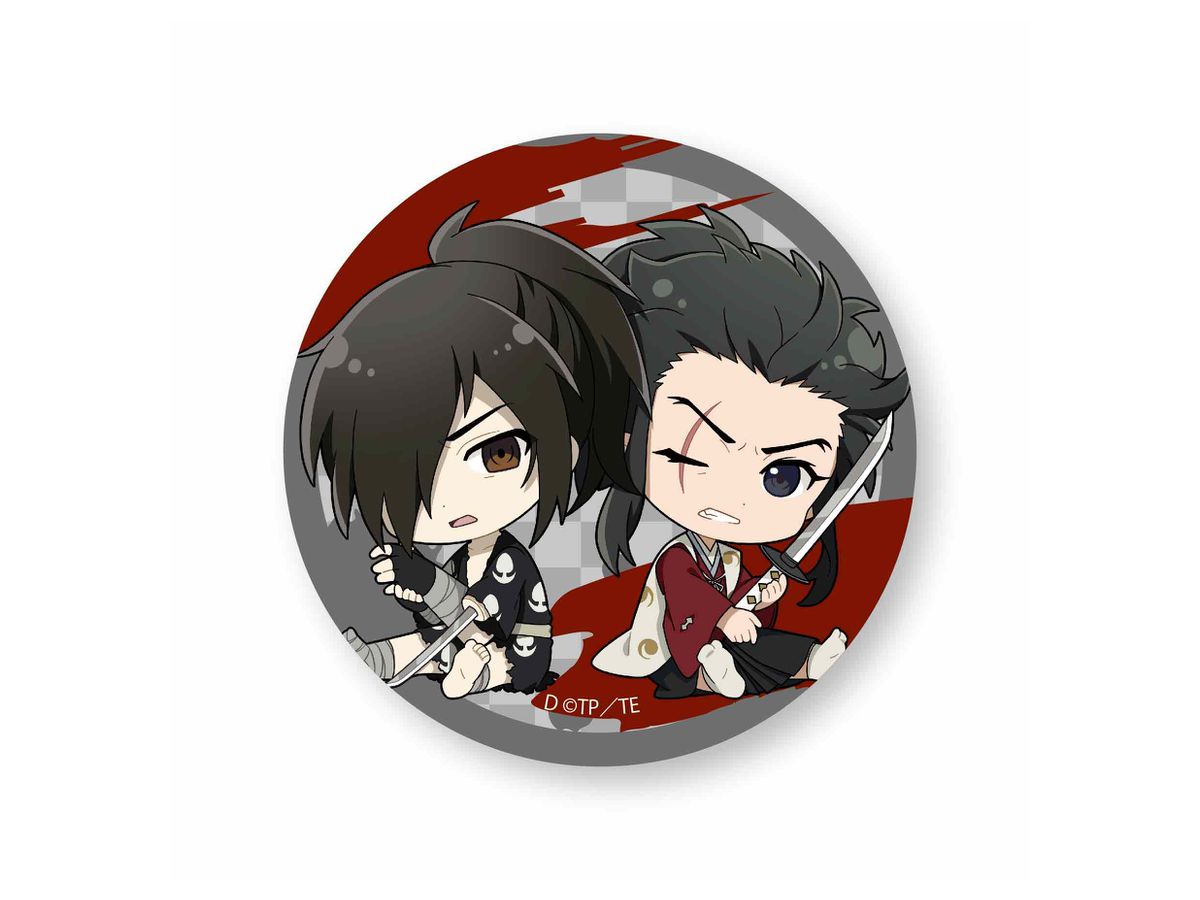 Dororo: Gyugyutto Can Badge: Hyakkimaru & Tahomaru