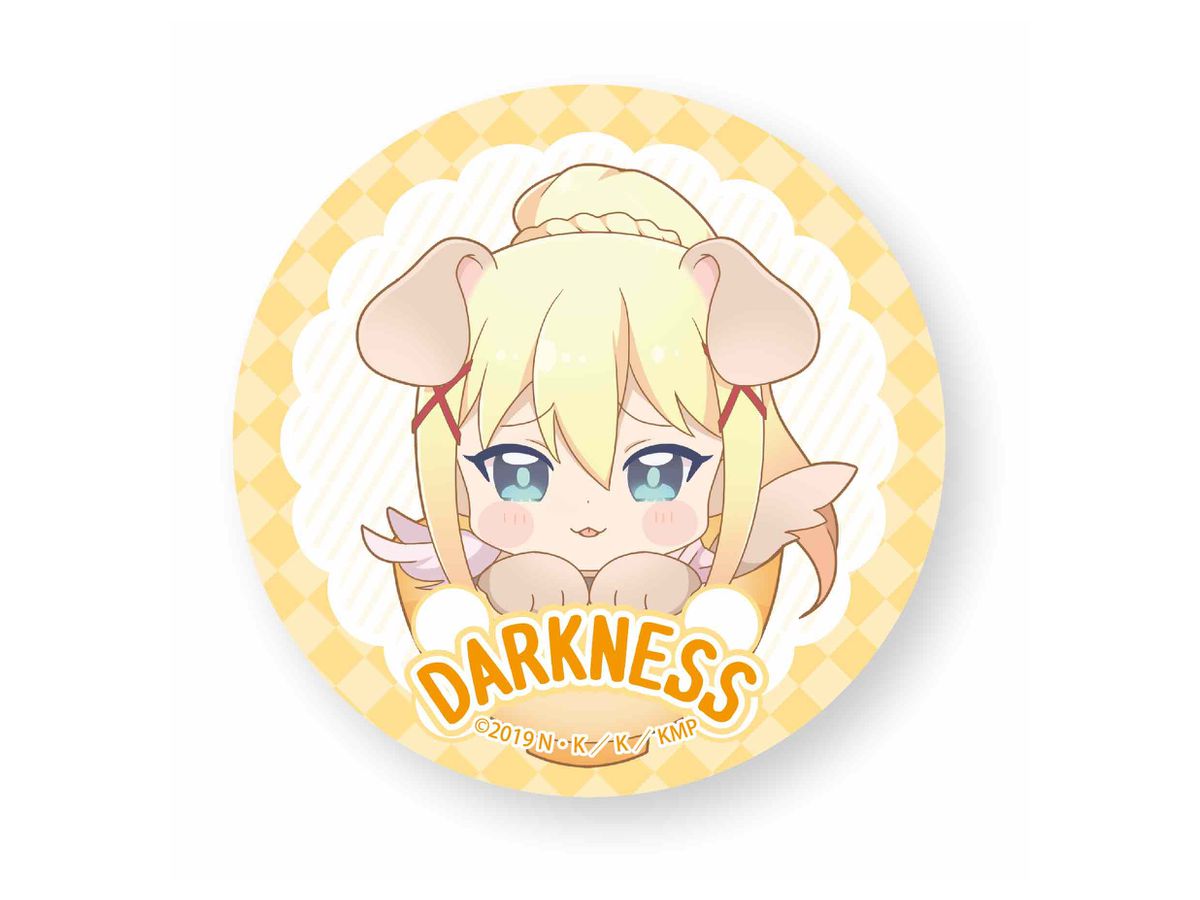 Kono Subarashii Sekai ni Shukufuku wo! Kurenai Densetsu: Wanko-Meshi Can Badge Darkness