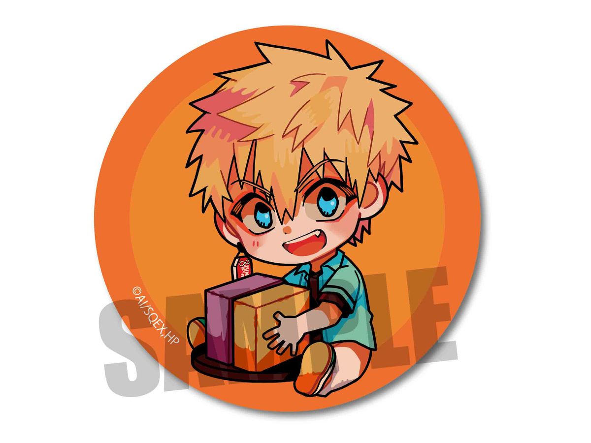 Toilet-Bound Hanako-Kun: Gyugyutto Can Badge Favorite Food Ver. / Minamoto Hikaru