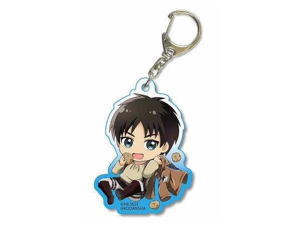Attack on Titan Season 3: Pukasshu Acrylic Keychain Eren Jaeger Potato
