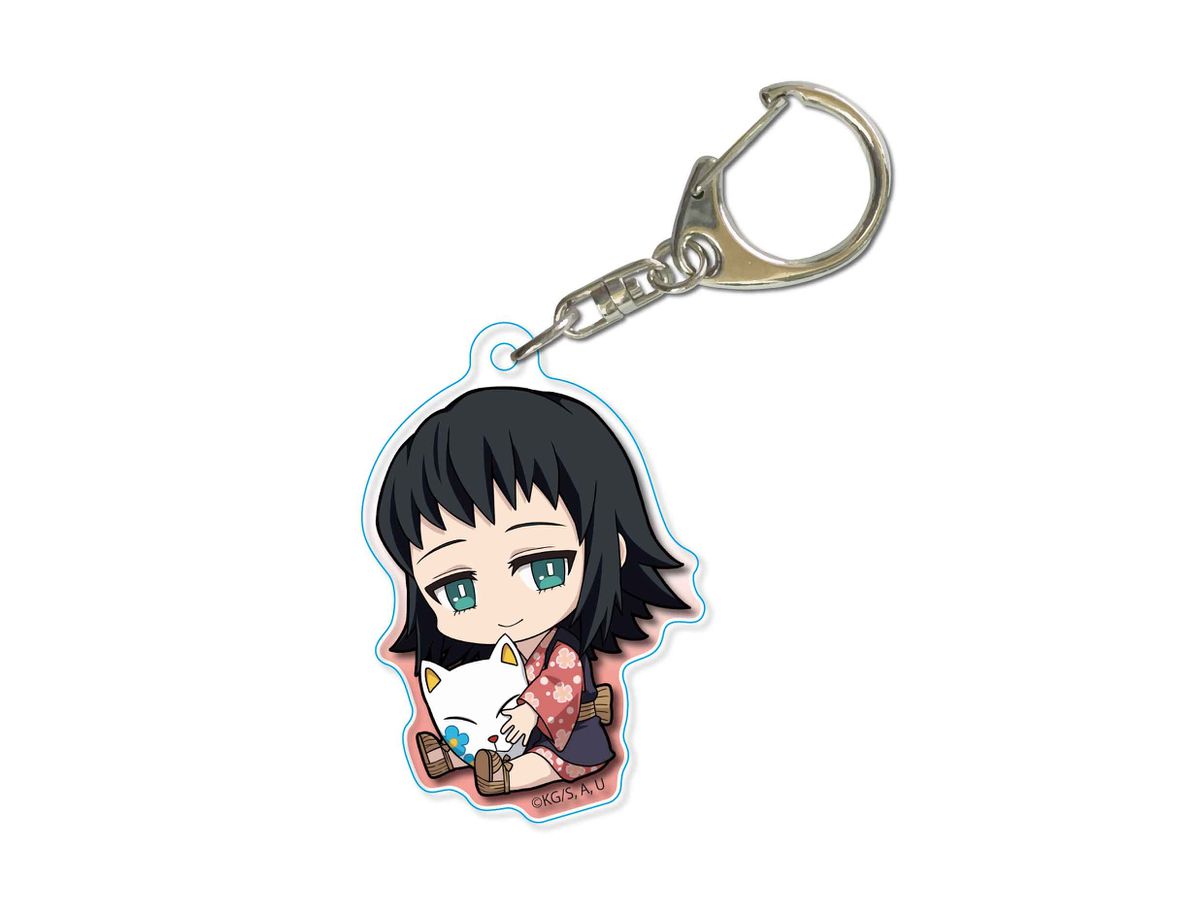 Gyugyutto Acrylic Keychain Demon Slayer: Kimetsu no Yaiba: Makomo