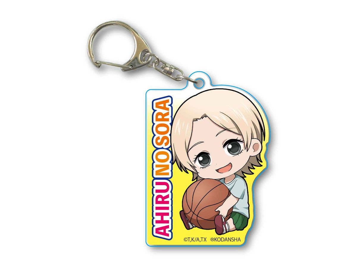Gyugyutto Acrylic Keychain Ahiru no Sora: Nao Nanao
