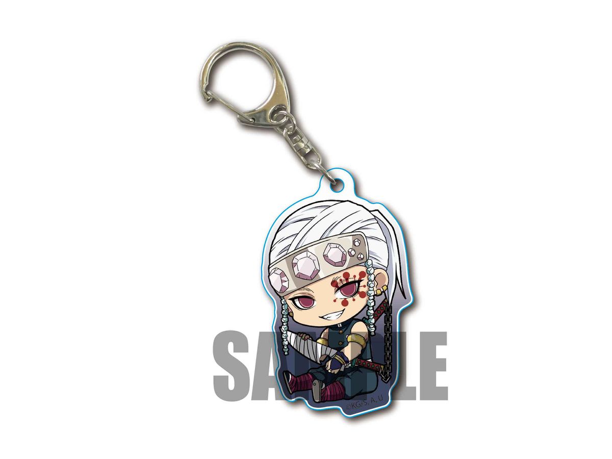 Gyugyutto Acrylic Keychain Vol.2 Demon Slayer: Kimetsu no Yaiba: Tengen Uzui