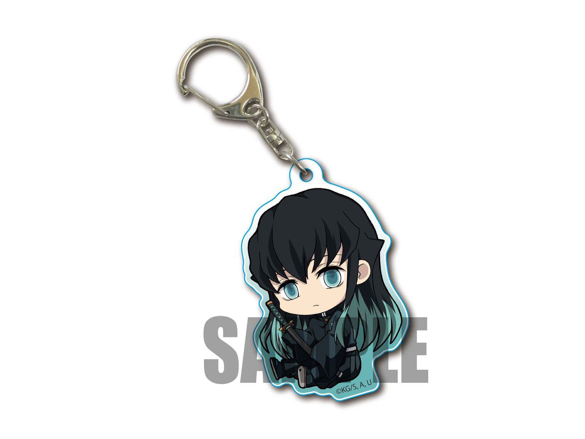 Gyugyutto Acrylic Keychain Vol.2 Demon Slayer: Kimetsu no Yaiba: Muichiro Tokito