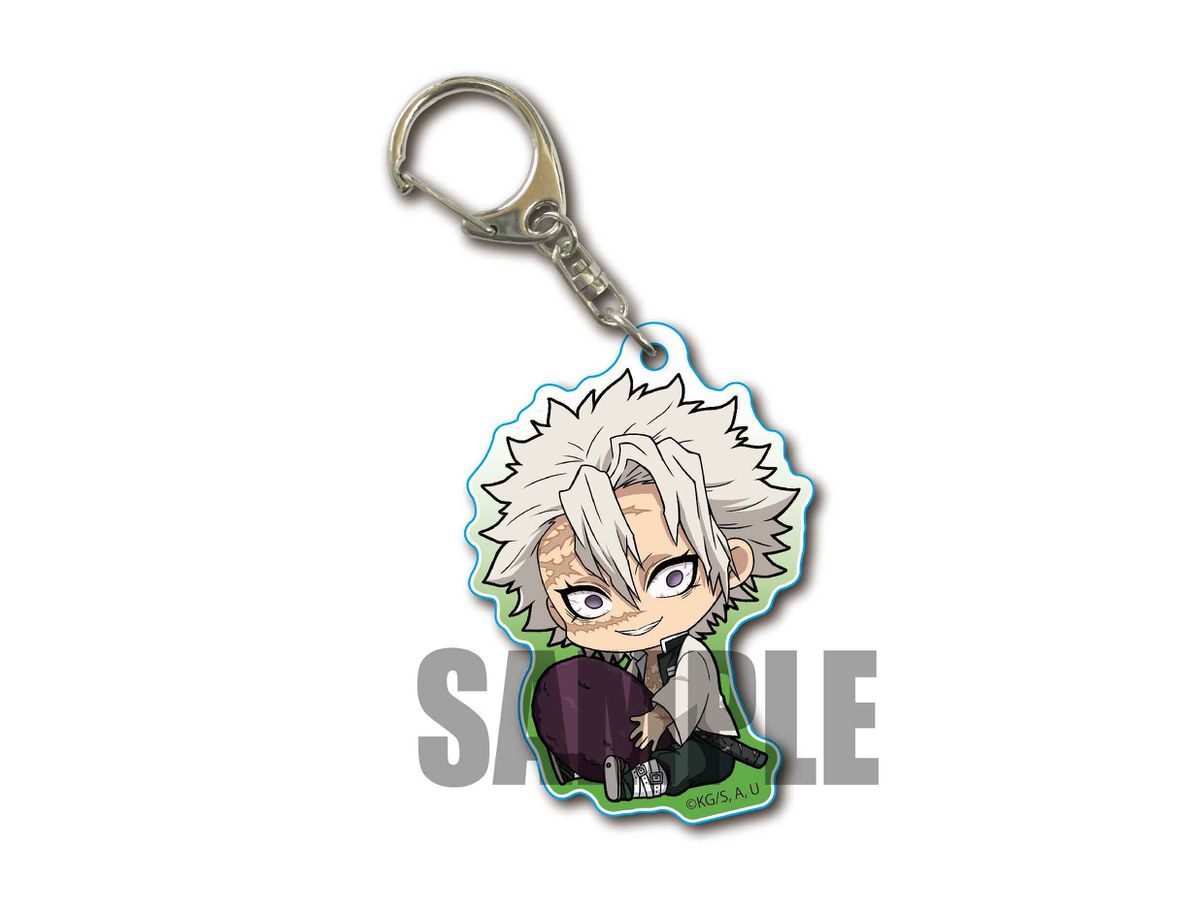 Gyugyutto Acrylic Keychain Vol.2 Demon Slayer: Kimetsu no Yaiba: Sanemi Shinazugawa