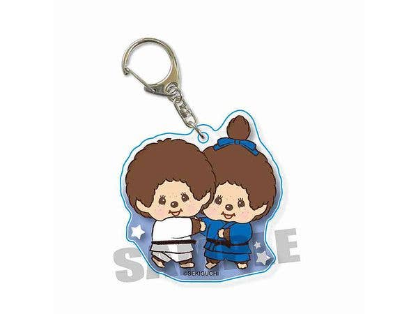 Monchhichi Sports: Acrylic Keychain Judo