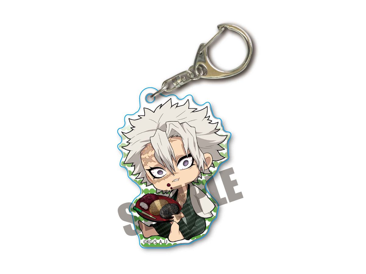 Gyugyutto Acrylic Keychain Vol.4 Demon Slayer: Kimetsu no Yaiba: Sanemi Shinazugawa (Ohagi)