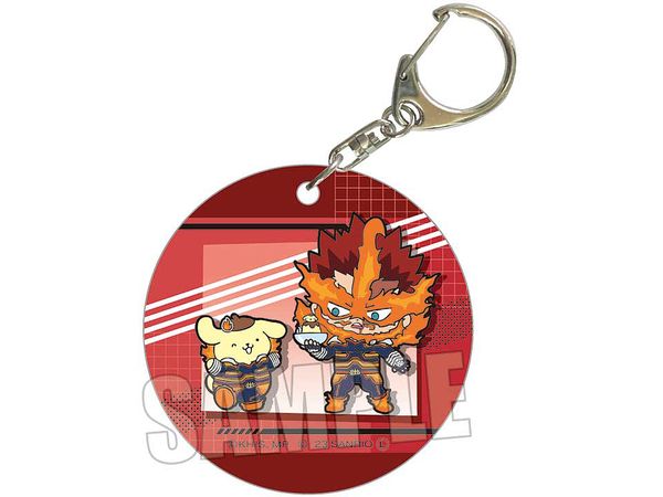 My Hero Academia x Sanrio characters 2: Soft Clear Charm / Endeavor, Pompompurin