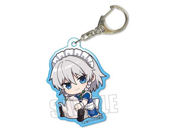 Touhou Project: Gyugyutto Acrylic Keychain / Sakuya Izayoi (Teapot)