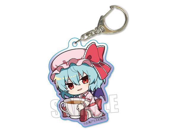 Touhou Project: Gyugyutto Acrylic Key Chain / Remilia Scarlet (Tea Cup)