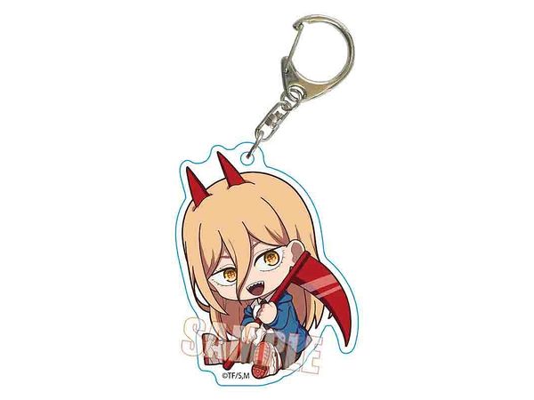 Chainsaw Man: Gyugyutto Acrylic Keychain / Power