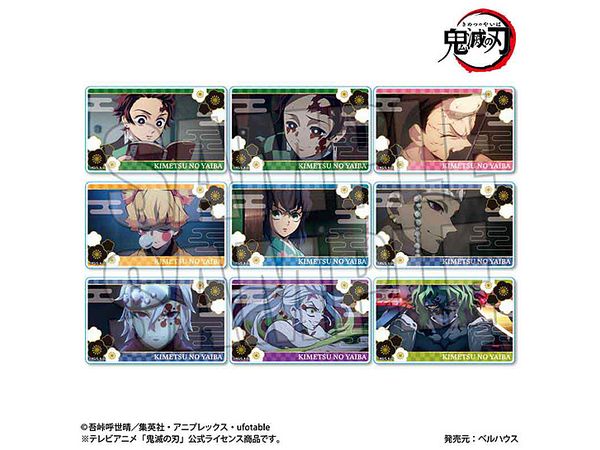Demon Slayer: Kimetsu no Yaiba: Trading Memories Acrylic Card Part 2: 1Box (9pcs)