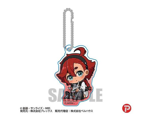 Mobile Suit Gundam The Witch From Mercury: Gyugyutto Acrylic Keychain / Suletta Mercury