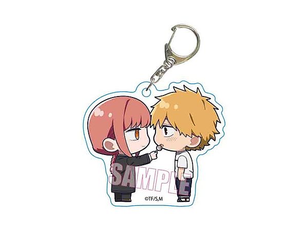 Chainsaw Man: Petit Memo! Acrylic Keychain Makima & Denji