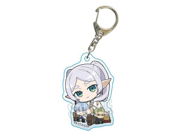 Frieren: Beyond Journey's End: Gyugyutto Acrylic Keychain / Frieren (Hero's Party)