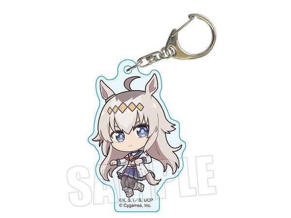 Anime Uma Musume Cinderella Gray: Pukasshu Acrylic Keychain Oguri Cap
