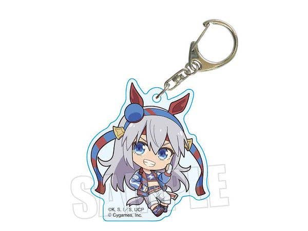 Anime Uma Musume Cinderella Gray: Pukashu Acrylic Keychain Tamamo Cross