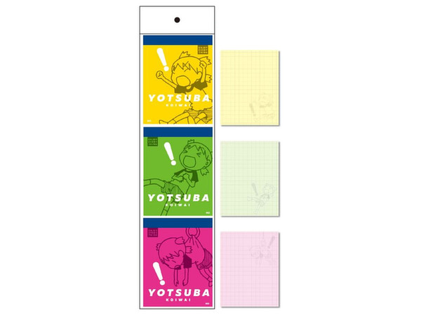 Yotsuba&! 3P Memo Pad: A