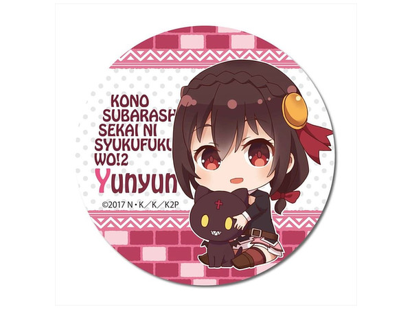 GyuGyutto Can Badge KonoSuba 2: Yunyun