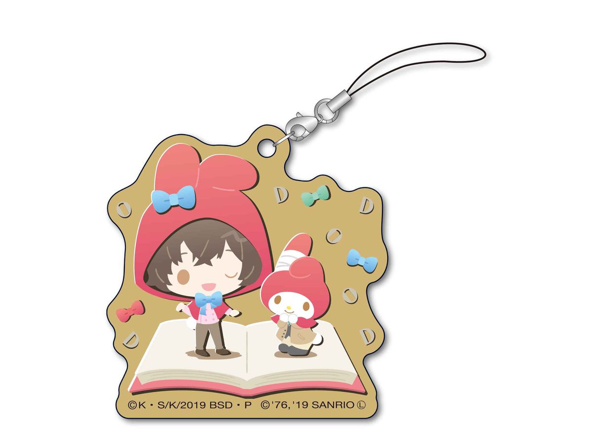 Bungo Stray Dogs x Sanrio Characters: Eco Strap: Osamu Dazai x My Melody