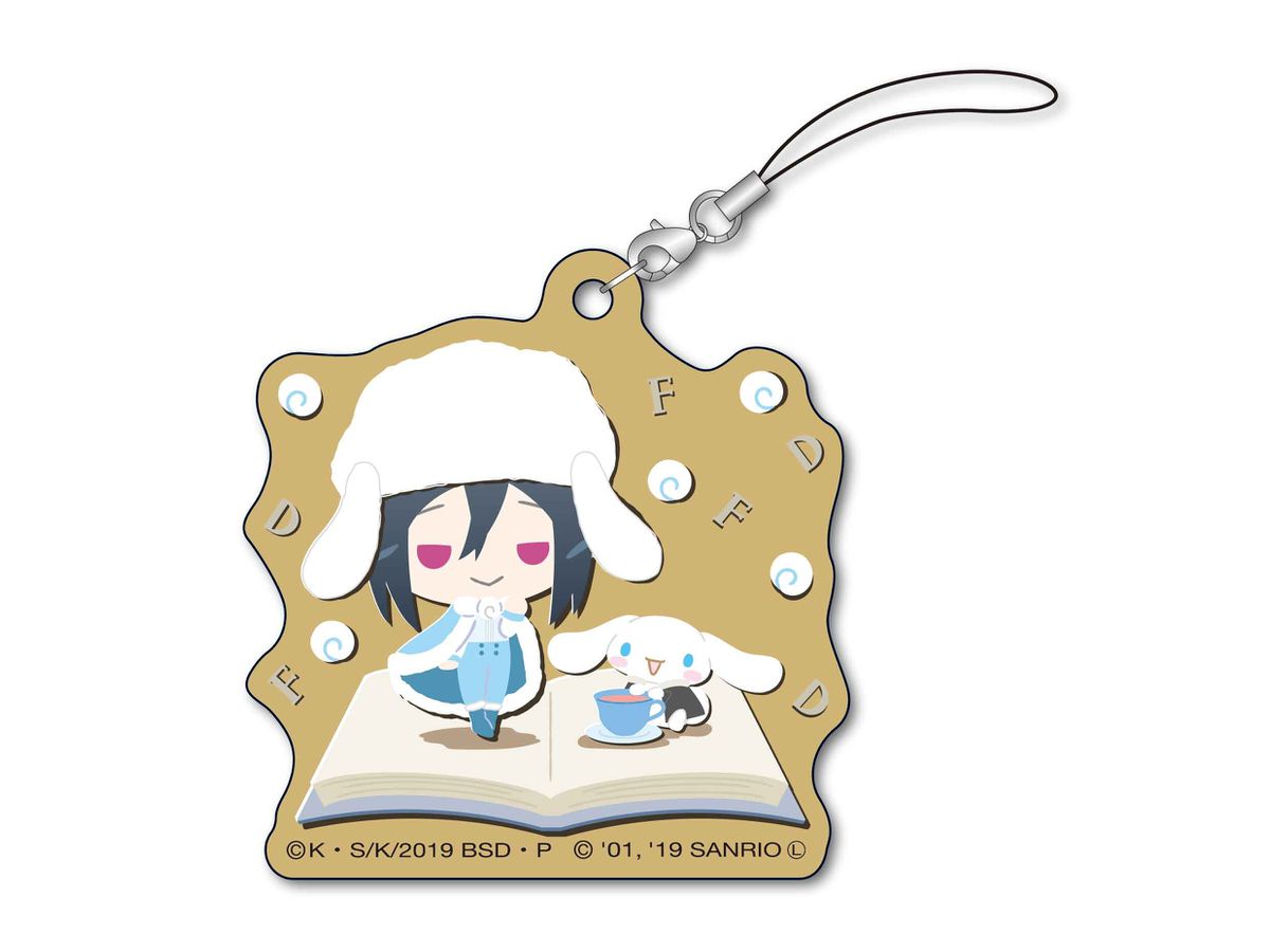 Bungo Stray Dogs x Sanrio Characters: Eco Strap: Fyodor Dostoyevsky x Cinnamoroll